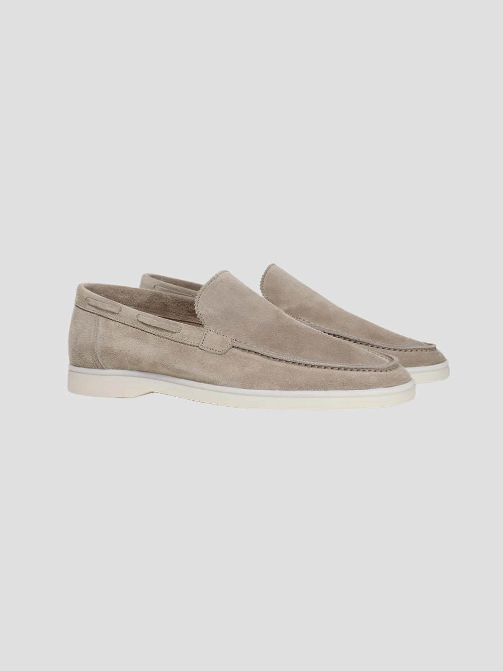 Soft Suede Slip-On Loafers