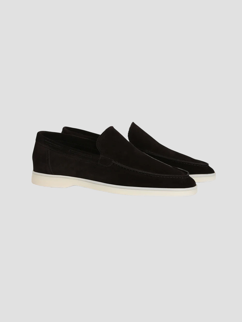 Soft Suede Slip-On Loafers