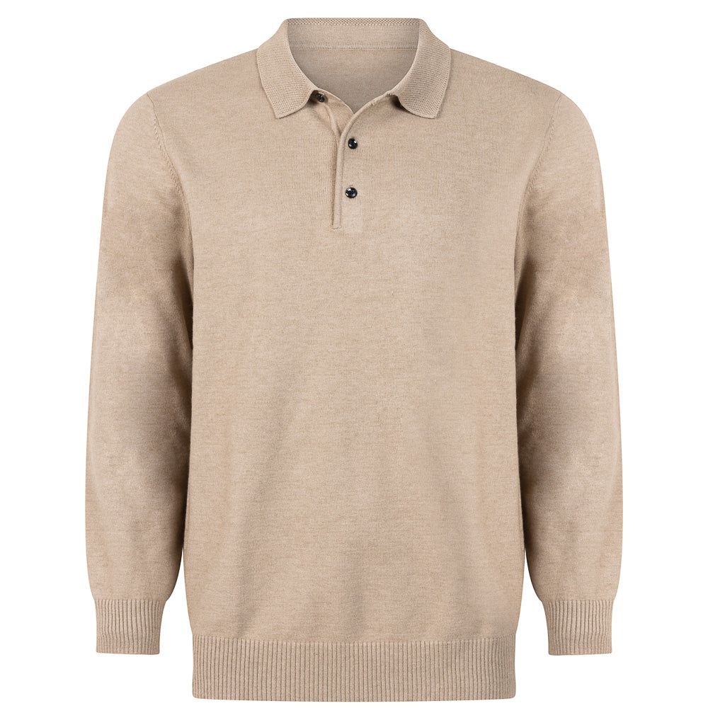 Classic Long Sleeve Polo Shirt