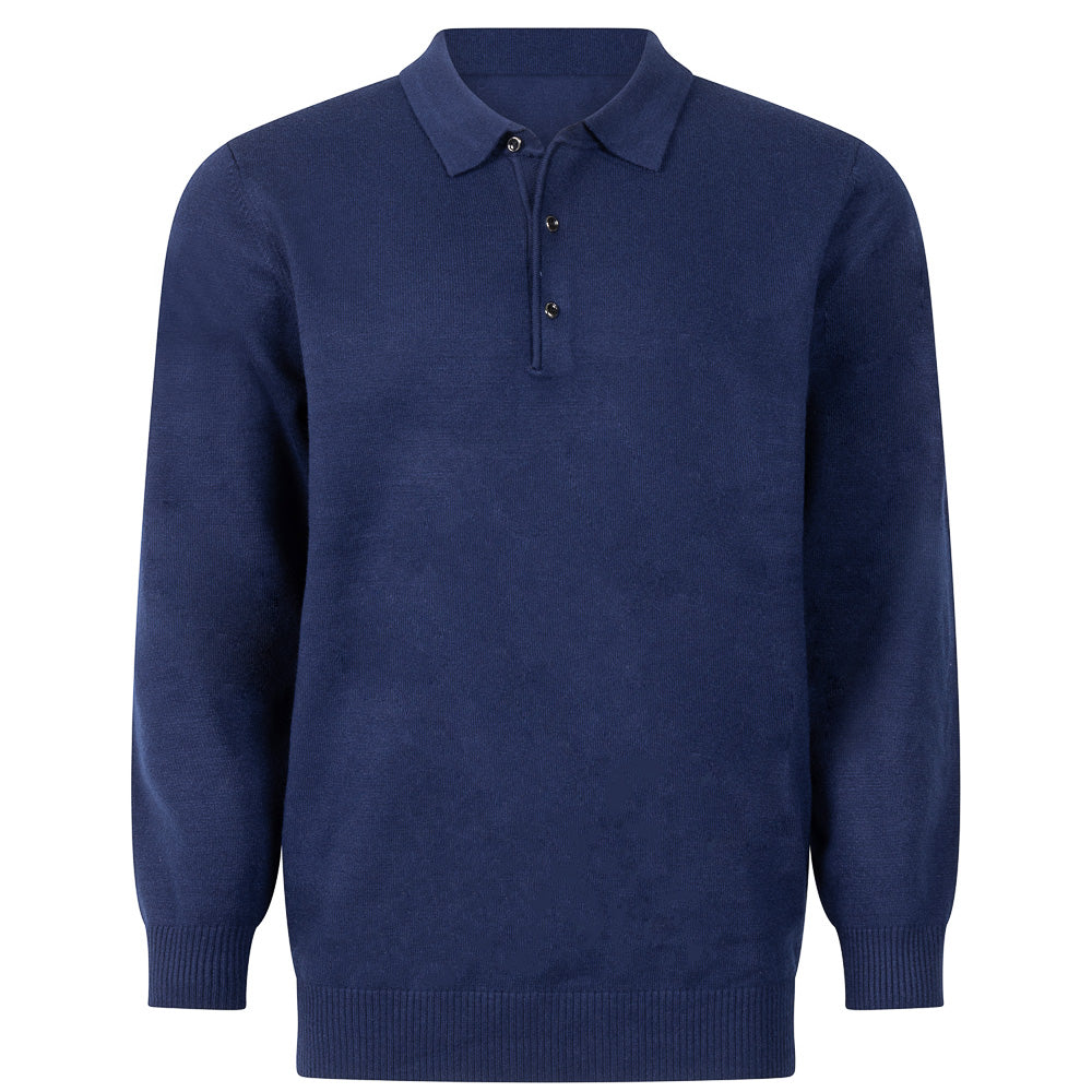 Classic Long Sleeve Polo Shirt